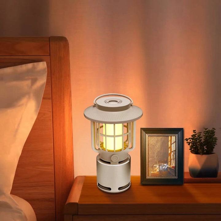 Lampara Led Decorativa Con Parlante Bluetooth Recargable AJ220