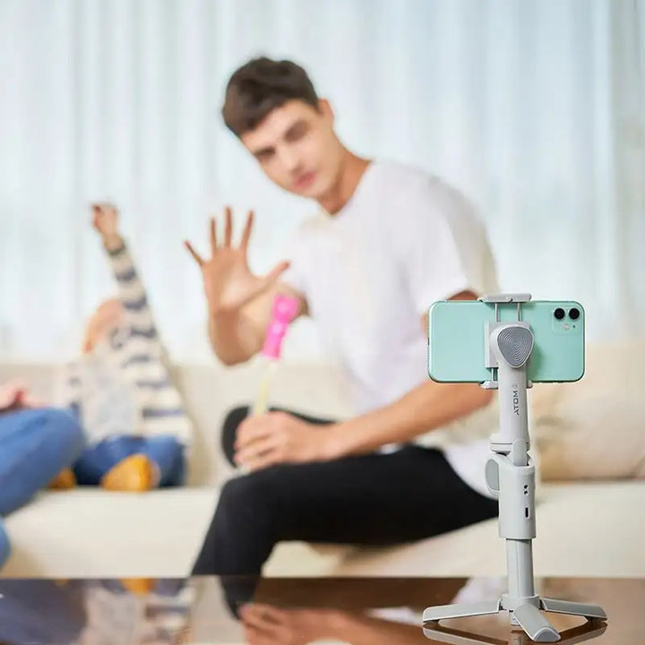 Estabilizador de Video 3 Ejes 2 en 1 Recargable Atom2 ¡Envio Gratis!