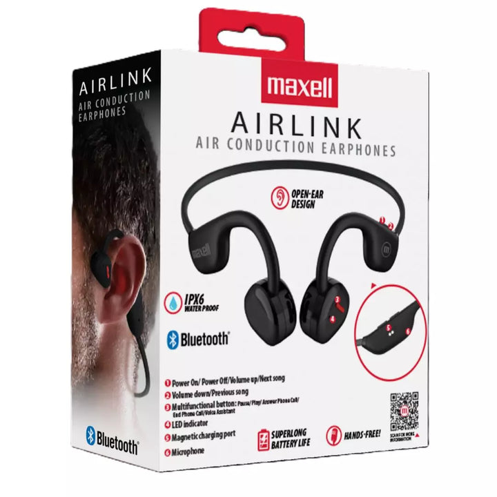 Audífonos De Conducción Aérea Maxell EB-ALBT140 AIR