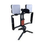 Tripode/luces/Monopod/Microfono AY-49X - Kit Fotografico 4 en 1