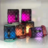 Mini Altavoz Bluetooth Inalambrico TG155 con Luces LED de Colores