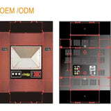Amplificador de televisor con diseño retro para celular