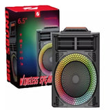 Parlante/Cabina De Sonido Bluetooth De 6.5" y Retroiluminado KTS-1858