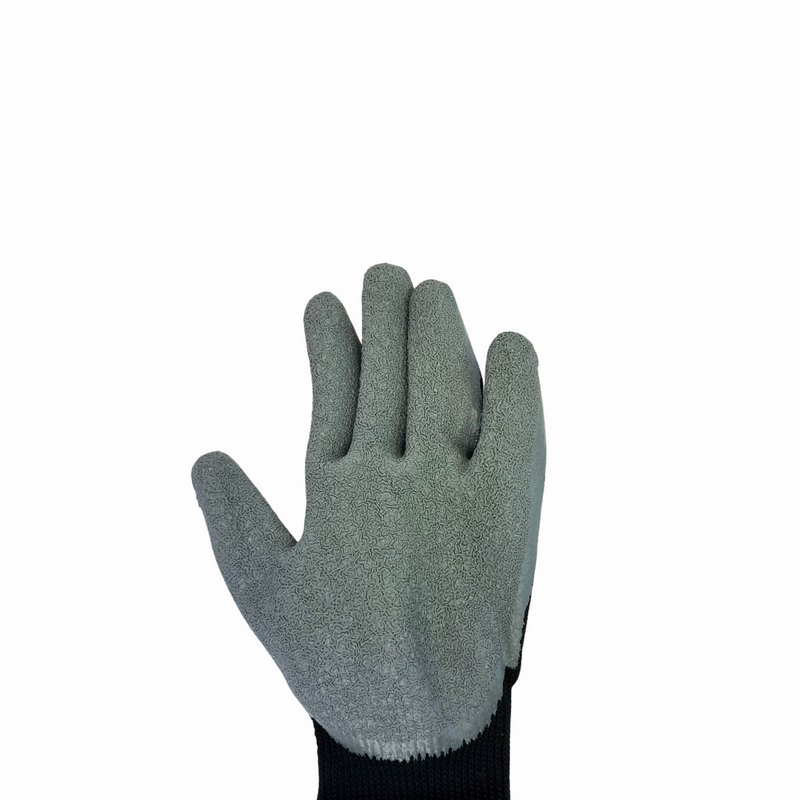 GUANTE NEGRO INMERSION GRIS 10"*120