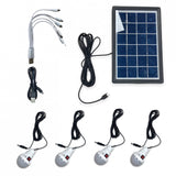 Parlante Planta Solar Recargable 4 Bombillos Beck Play BP-PL087S
