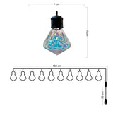 Extensión Bombillos 5 M Diamante X10 Luces Navidad 1604/05