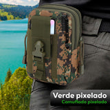 Bolso Táctico Canguro Militar Para Cinturón Estuche Celular MJ357