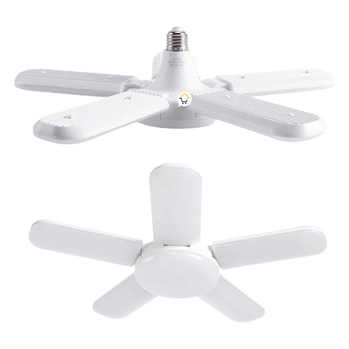 Bombillo Lámpara Led Plegable 5 Aspas Eco Amigable Lx059