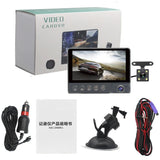 Cámara Para Carro 3 en 1 Frontal/Interior/Reversa 12V C9