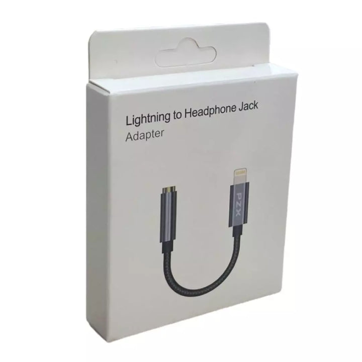 Adaptador De Audio Lighting A Plug 3.5MM PZX 1506