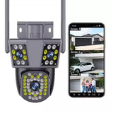 Cámara De Seguridad Para Exterior Wifi Con 3 Lentes PC226-B10Y15