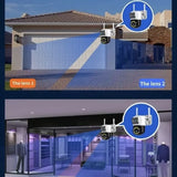 Camara De Seguridad Doble Lente Wifi TC193-ED2D5-XC