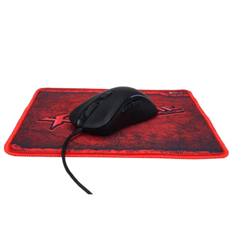 Combo Gamer Mouse Led + Mouse Pad Xtrike Me GM290