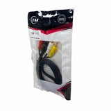 Cable De Audio y Video 1X3 1.5M TM