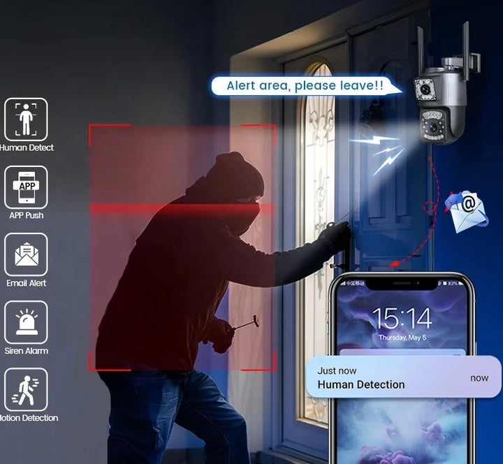 Camara De Seguridad Para Exteriores YW23-4G