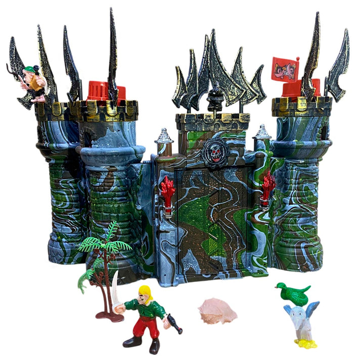 Castillo Medieval De Piratas Juego De Fortaleza De Guerra W-50855H