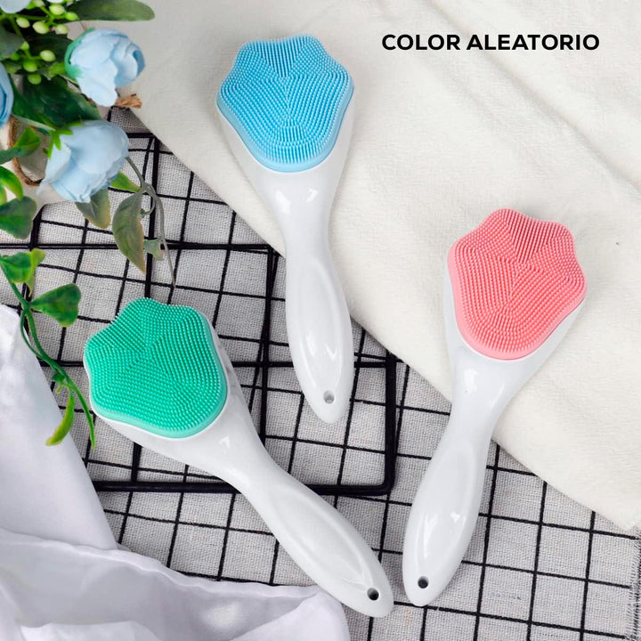 Cepillo Masajeador Facial Limpiador Exfoliante DP-8631