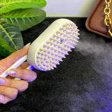 Cepillo Vaporizador Masajeador Quita Pelos Para Mascotas KP-2165