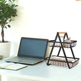 Cesta Para Frutas 2 Niveles