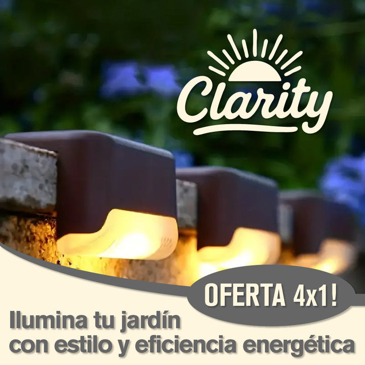 Clarity™ - Luces LED Solares para Exteriores