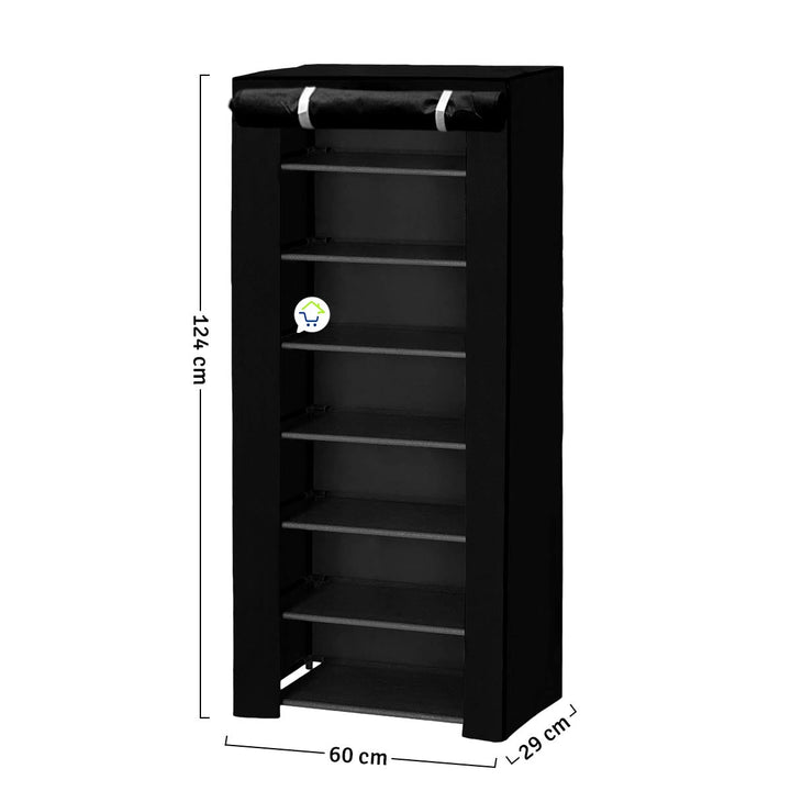 Closet Armable Organizador 7 Niveles Zapatero Estante Portable CENC-043