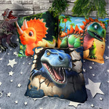 Cojines De Dinosaurios x3 Almohada Infantil FDN01