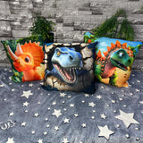 Cojines De Dinosaurios x3 Almohada Infantil FDN01