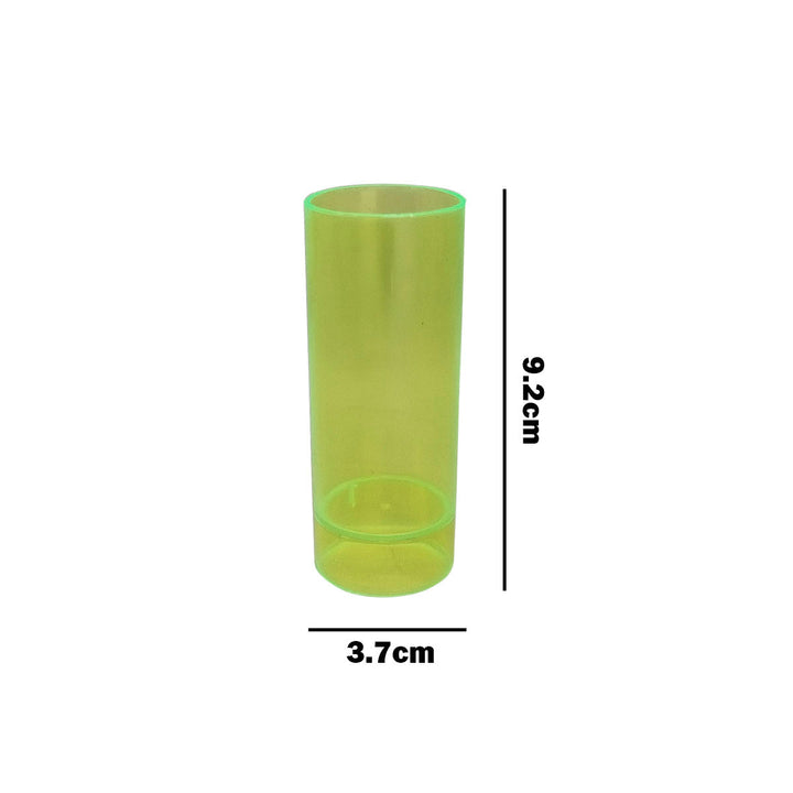 Copas Tequileras x6 Shots Colores Neón Reutilizables 20NZ