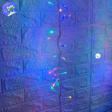 Cortina Luz LED 3.70 x 1.90 M Extensión 800 LED Navidad 2050