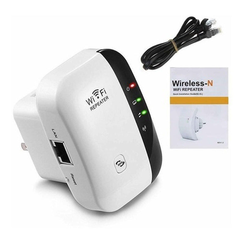 Repetidor Amplificador De Señal Wifi Router 300mbps Portable