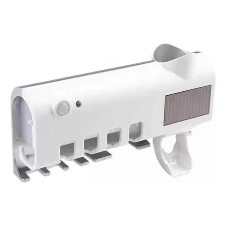 Porta Cepillo Dispensador De Crema Dental Con Esterilizador