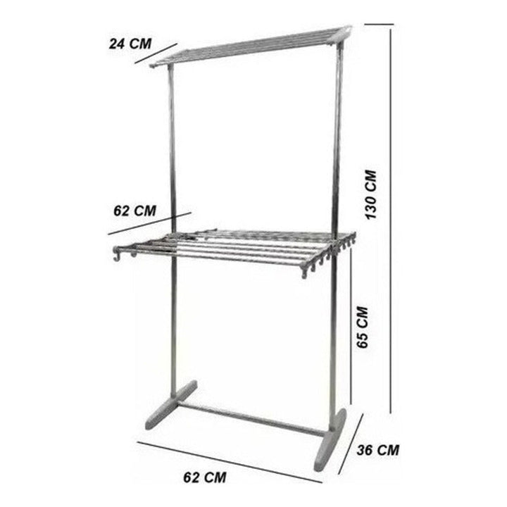 Tendedero De Ropa Plegable Multifuncional Resistente