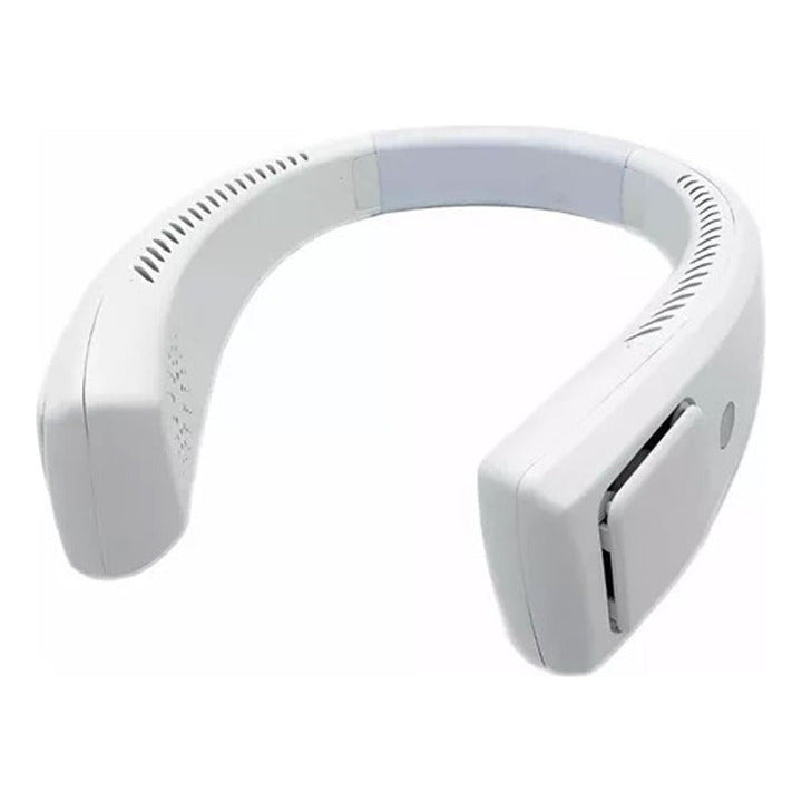 Ventilador Personal Portatil Para Cuello Recargable Blanco