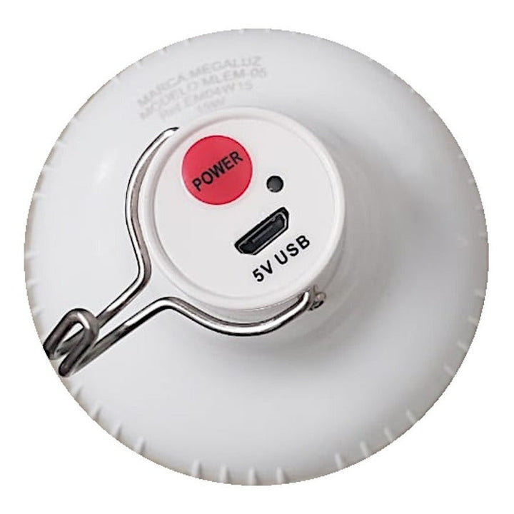 Foco Led Emergencia Usb Recargable Portatil Ilumina 9w T2265