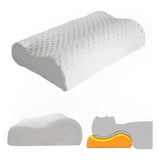 Almohada Ortopédica Cervical Con Memory Foam Color Blanco
