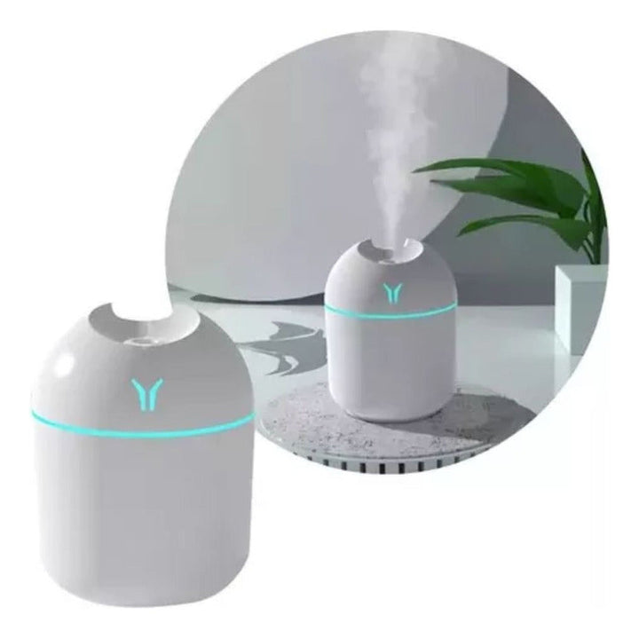 Difusor Esencia De Aceite Humedificador Luz Led Color Segun Disponibilidad