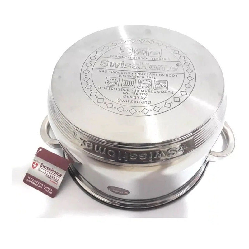 Bateria De Ollas Acero Quirurgico Hoffman Germany 12 Piezas