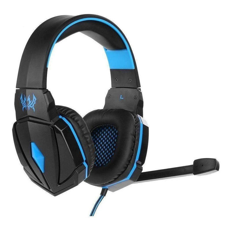 Audífonos Gamer Kotion Each G4000 Negro Y Azul