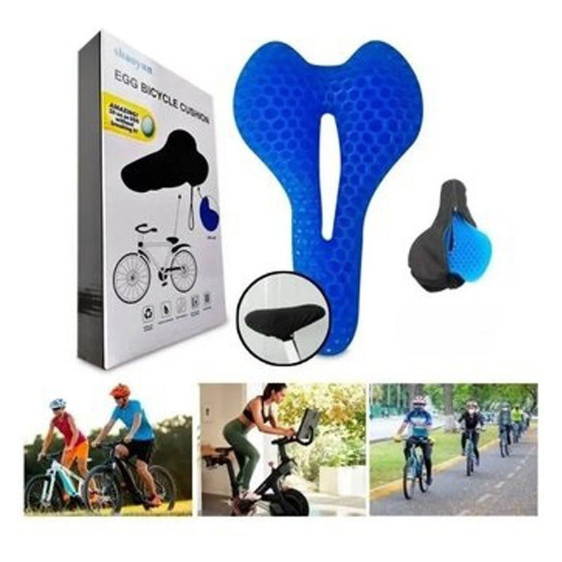 Cojín Gel Bicicletas Sillín Forro Funda Protector Asiento