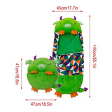 Sleeping Para Niños Bolsa Para Dormir Y Almohada Dragon