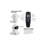 Lámpara De Proyector Galaxias Astronauta Luz Nocturna