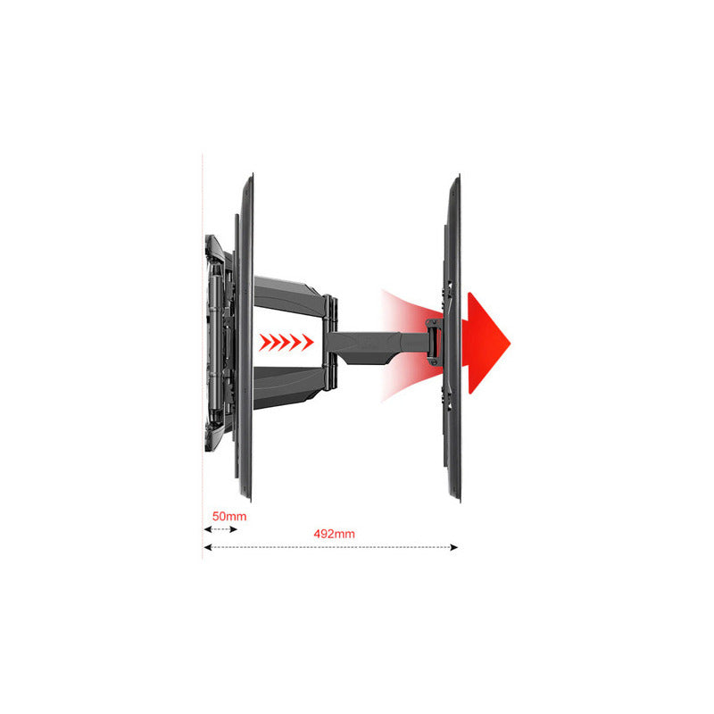 Soporte Base De Pared Televisor Monitor 32 A 60 P5 Color Neg