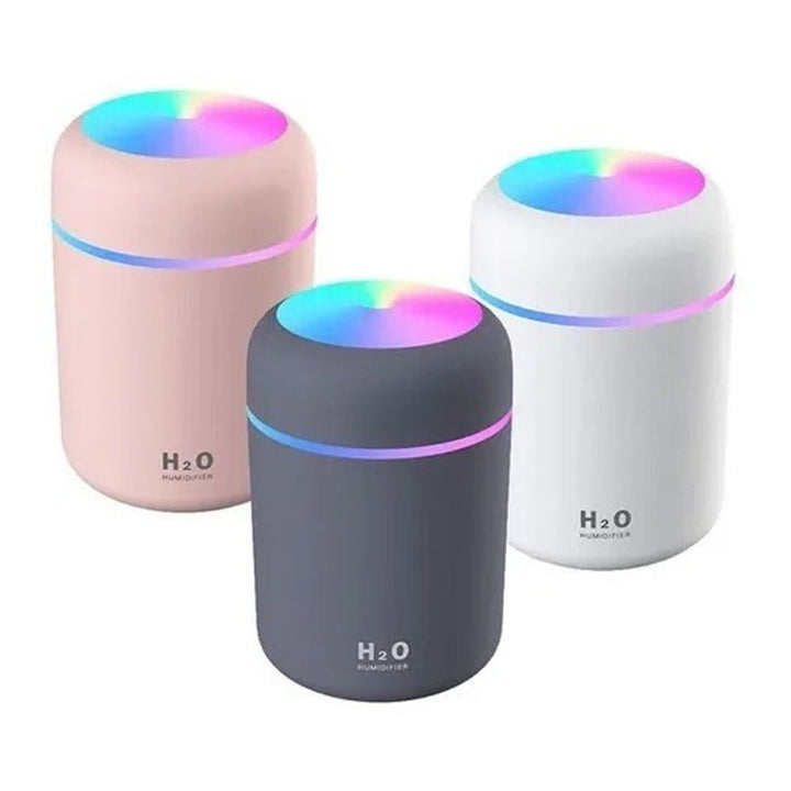 Humificador Difusor Aroma Luz Led Para Carro Hogar Elegante