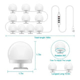 Vanity Mirror Luces De Espejo Led Para Tocador Kit Bombillas