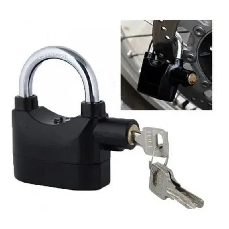 Candado Alarma Bicicletas Motos Puertas Alarm Lock