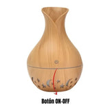 Difusor Aromatizador Humificador Ultrasónico Estrellas Luces