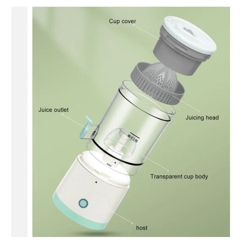 Exprimidor Eléctrico Portátil Recargable