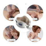 Masajeador Electrico De Cuello Cervical Dolores Almohada