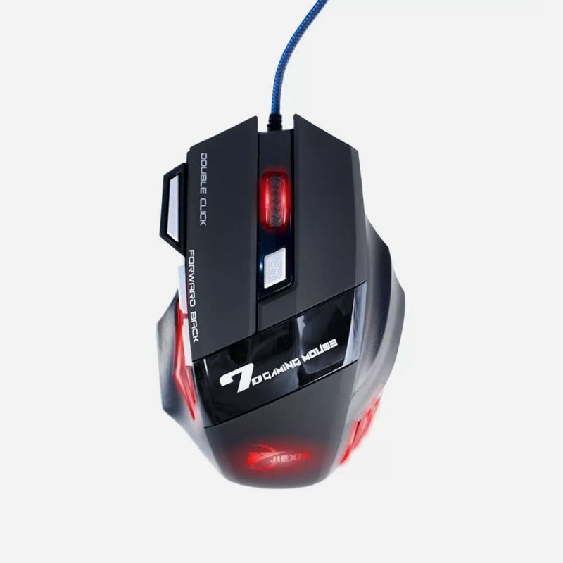 Mouse Gaming Optico Usb Retroiluminado Gamer Pc