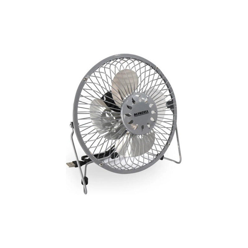 Ventilador De Mesa Alfacell Mini Ls-904 Con 4 Aspas, 15 cm D